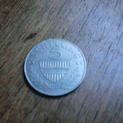 monnaie 5 schulling 1969