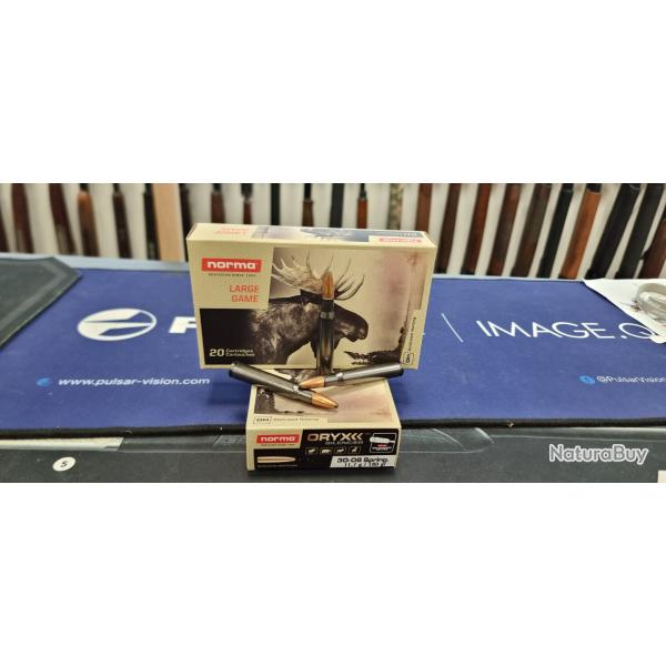 1 btes de 20 balles 30-06 Norma oryx silencer 180gr