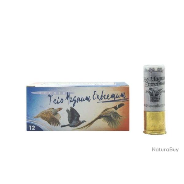 Cartouches JOCKER TRIO MAGNUM EXTREMUM calibre 12/76 50g bj N�4/5/6 x10
