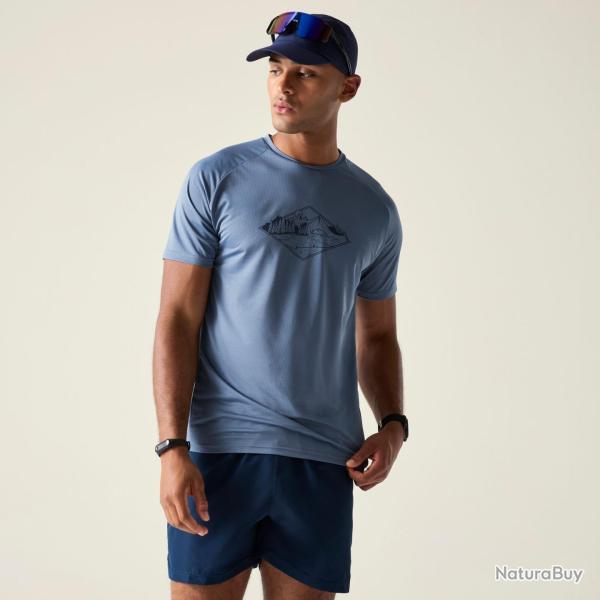 Tee Shirt de Randonn�e Respirant Dare 2B Tech II Tee Bleu