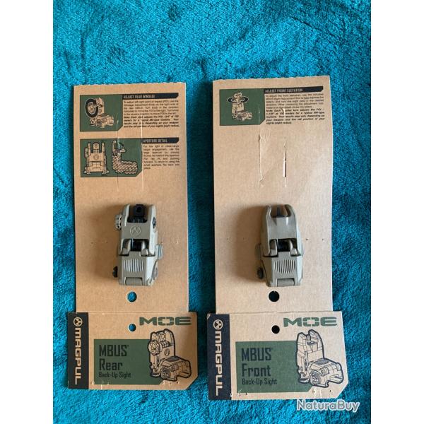 Organes de visee MBUS de la marque MAGPUL