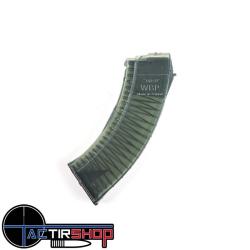 Chargeur Polym&egrave;re pour carabine Type AK47 WBP cal.7,62x39 30 coups