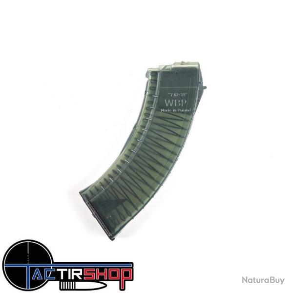 Chargeur Polym�re pour carabine Type AK47 WBP cal.7,62x39 30 coups