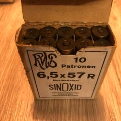 10 balles 6,5x57R  rws