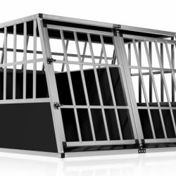 Cage de transport pour chiens aluminium XXL