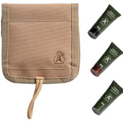 Pochette exp&eacute;dition Beige + 3 tubes de cr&egrave;me