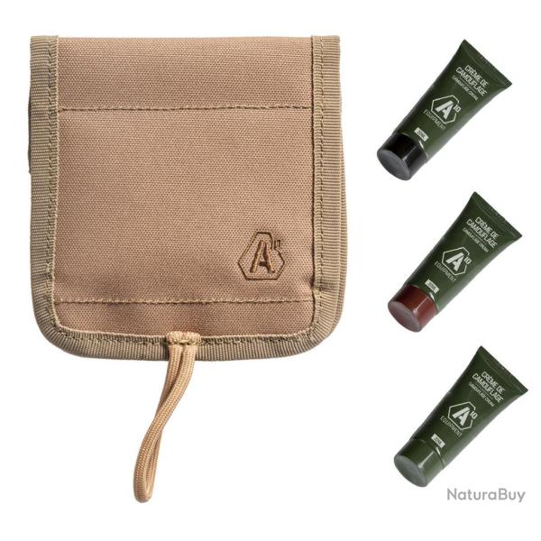 Pochette EXP�DITION Beige + 3 tubes de cr�me