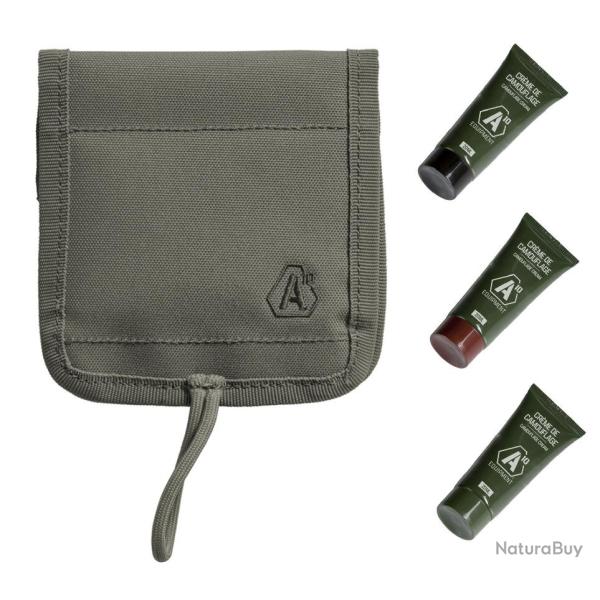 Pochette EXP�DITION Verte + 3 tubes de cr�me