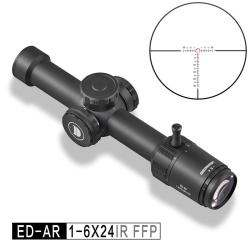 PACK DISCOVERYOPT DISCOVERY ED-AR 1-6X24IR FFP-MIL, diam&egrave;tre : 30 mm + MONTAGE CANTILEVER 30MM