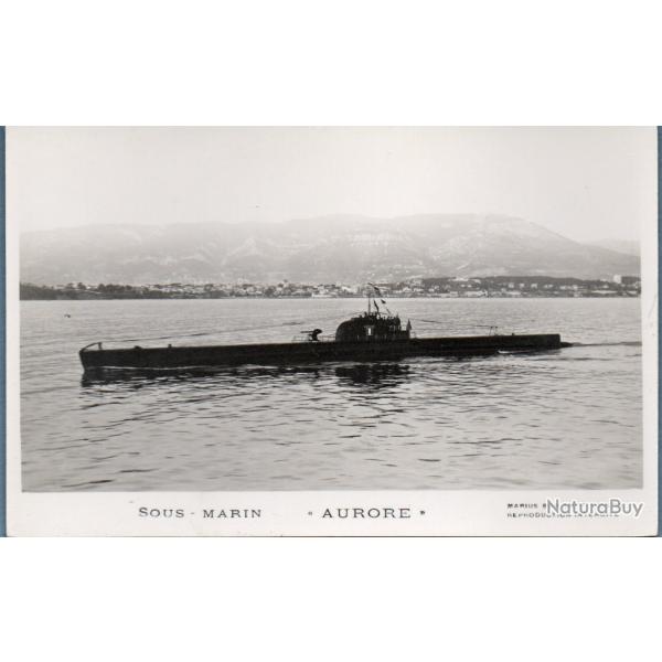 CPA - Marine de Guerre  - Le SOUS-MARIN " AUORE " - N�7039