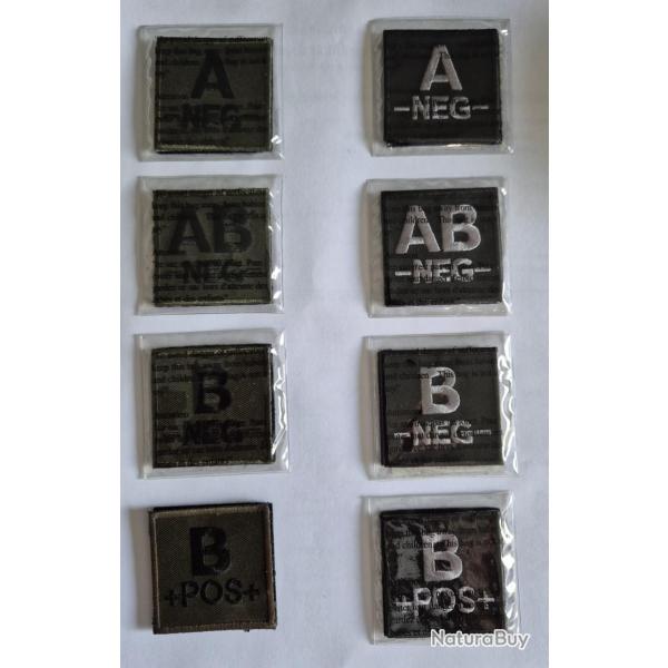 Patch B - Vert en feutre 5x5 cm auto-agripant