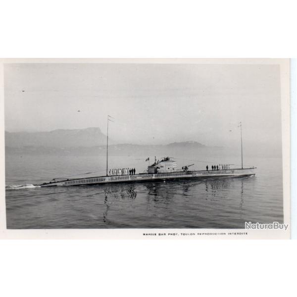 CPA - MARINE DE GUERRE  -SOUS - MARIN " ESPADON " N�7046