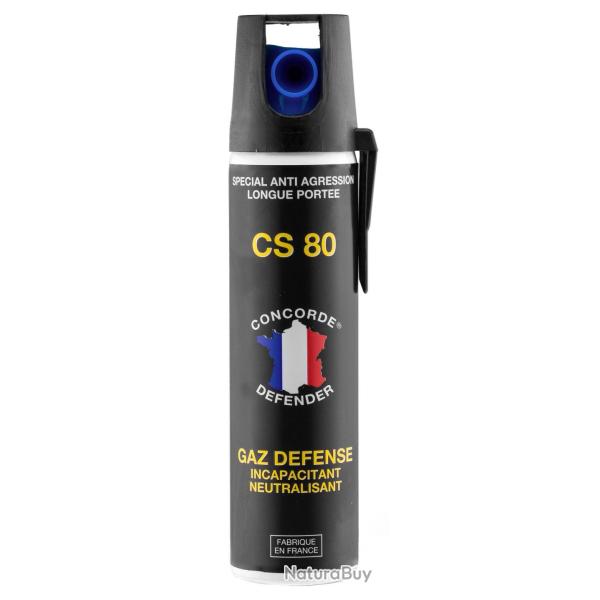 A�rosol de D�fense CS80 25ml - Gaz Lacrymog�ne Anti-Agression