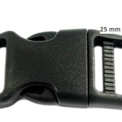 Boucle plastique ac&eacute;tal 25 mm