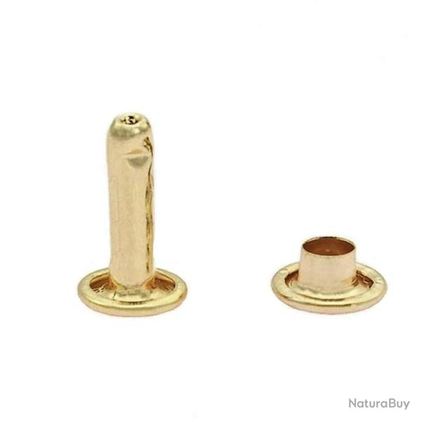 Rivet tubulaire double 8 /10 laiton