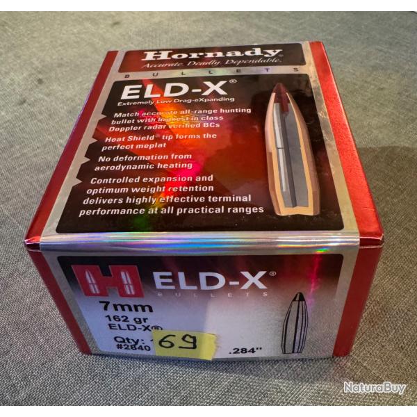 ogives hornady eldx 162 gr