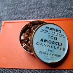 Bo&icirc;te Amorces Cannel&eacute;es - Collection - Manufrance