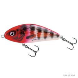 Poisson Nageur Salmo Fatso 10cm F10S Red Head Striper