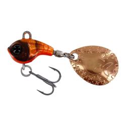 Leurre Westin DropBite Tungsten Spin Tail Jig 18g 18g Fire Craw 2,2cm
