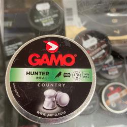 1 boite de 200 plombs Gamo, Hunter, impact, calibre 6.35&nbsp;