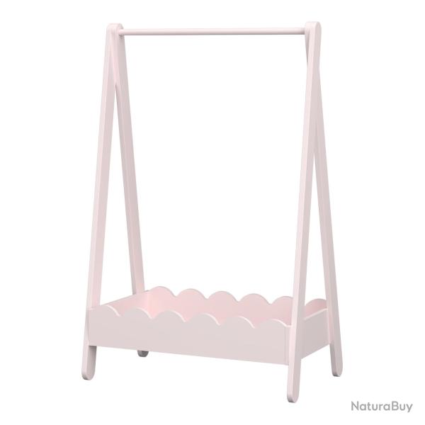 Portemanteau meuble d'entr�e design pour enfants 99 x 66 x 38 cm rose 03_0010387