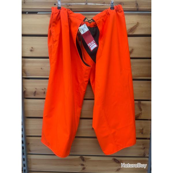 Cuissard de chasse fluo Roan' Panchos orange taille L DESTOCK