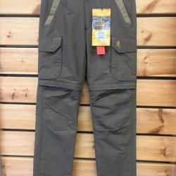 Pantalon de chasse l&eacute;ger BROWNING Savannah vert taille 46 DESTOCK