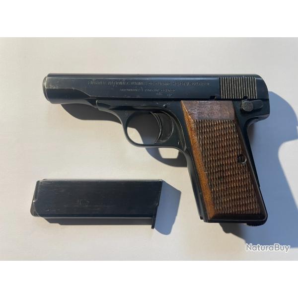 PISTOLET BROWNING FN HERSTAL MOD 1910 CAL 7,65 32ACP