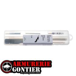 Kit de nettoyage calibre .44 / .45 - Baguette laiton d&eacute;montable