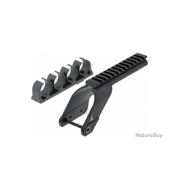RAIL PICATINNY / PORTE CARTOUCHES POUR FUSIL MOSSBERG UTG