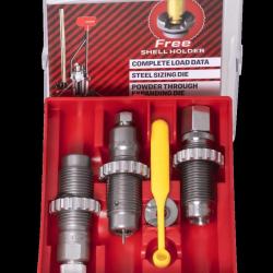 JEU D'OUTILS 3 PIECES 9mm LUGER AVEC SHELLHOLDER