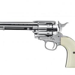 Revolver Colt SA Army 45 5.5'' CO2 4.5mm BBs Nickel&eacute;