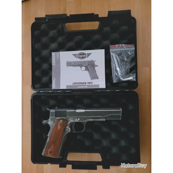 Pistolet LEGENDS 1911 co2 bbs