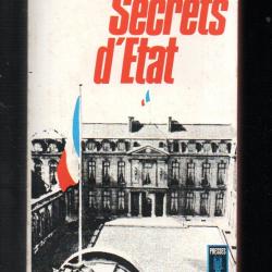 secrets d'&eacute;tat. dien bien phu. alg&eacute;rie. suez. la cagoule.l'affaire ben bella , le 13 mai, tournoux p