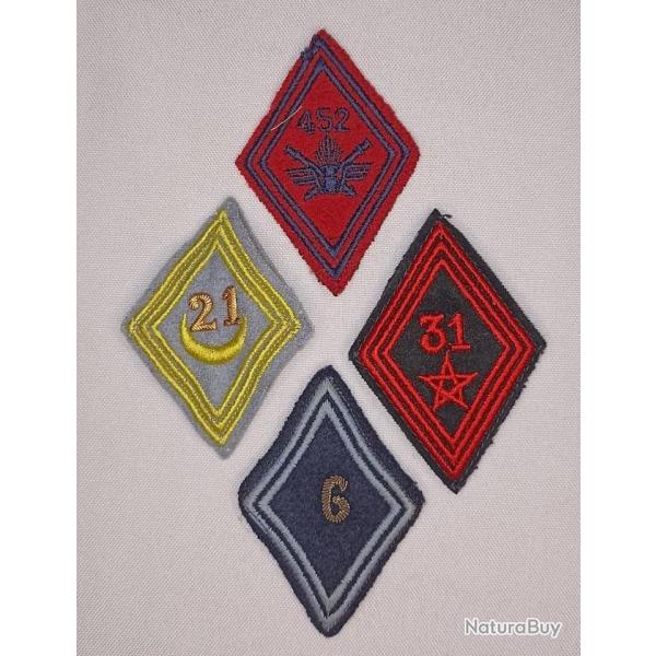 Losanges de bras model 45 arm�e Fran�aise n�1