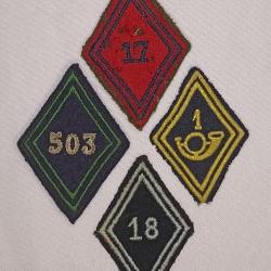 Losanges de bras model 45 arm&eacute;e Fran&ccedil;aise n&deg;3