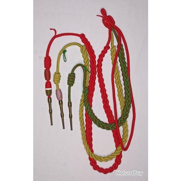 Fourrag�re triple L�gion d'honneur Croix de Guerre M�daille Militaire