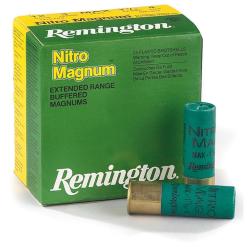 Cartouches Remington Nitro Magnum longue distance Cal. 12 76 bte de 25