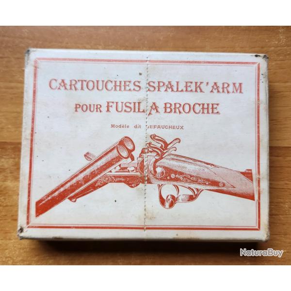 Cartouches calibre 16 pour fusil � broche