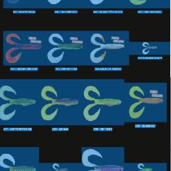 NEO FROG 12CM 7GR PAR 1 GALACTIC MANGO