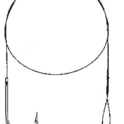 AVANCONS NYLFLEX C701G 40CM X3 HAMECON SIMPLE 5kg Taille 4