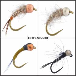 SET NYMPHE X4 EAUX FORTES / PROFONDES - EAUX CLAIRES