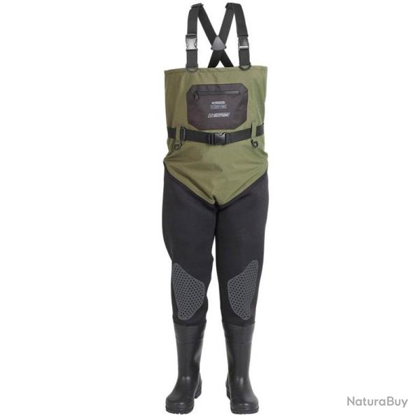 WADERS HYDRATEK MIXTE NEOPRENE-RESPIRANT SEMELLES CRANTEES 36/37 Moyen