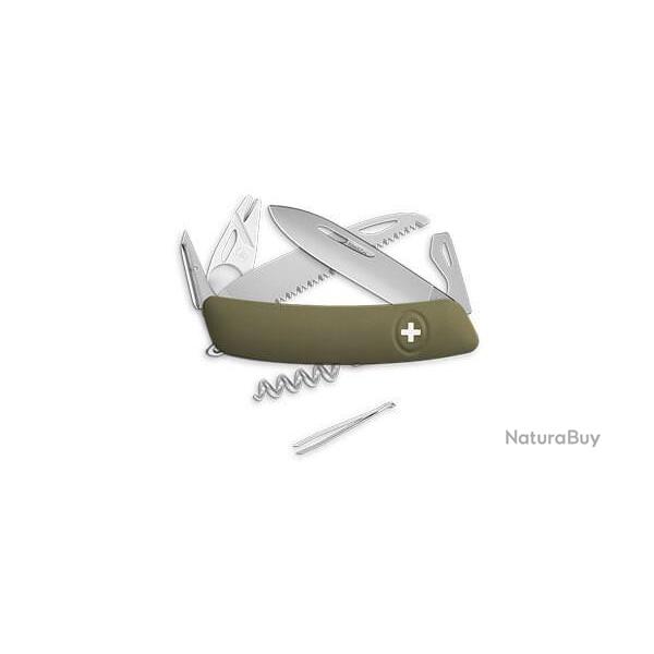 Couteau Suisse Swiza TT05 Tire-Tique Allmatt - olive
