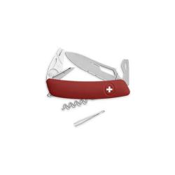 Couteau Suisse Swiza SH03 Tire-Tique Allmatt - rouge