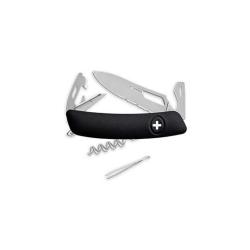 Couteau Suisse Swiza SH03 Allmatt - noir