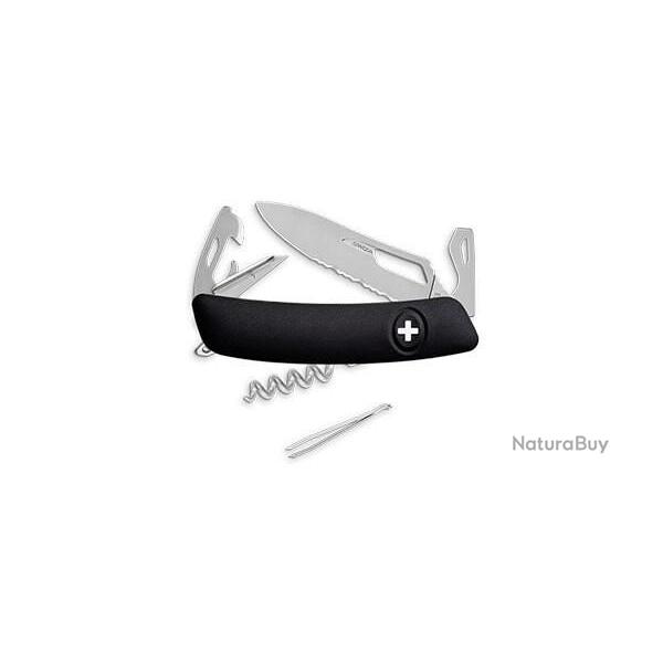 Couteau Suisse Swiza SH03 Allmatt - noir