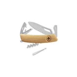 Couteau Suisse Swiza SH03 Allmatt - ch&ecirc;ne