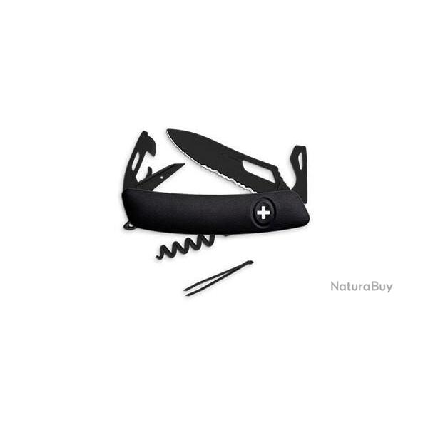 Couteau Suisse Swiza SH03 ALLBLACK - noir