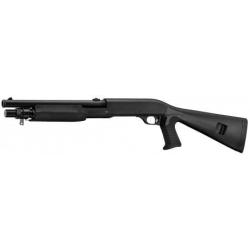 R&eacute;plique fusil &agrave; pompe 3-shot crosse pleine ressort 0,9 J - Airsoft